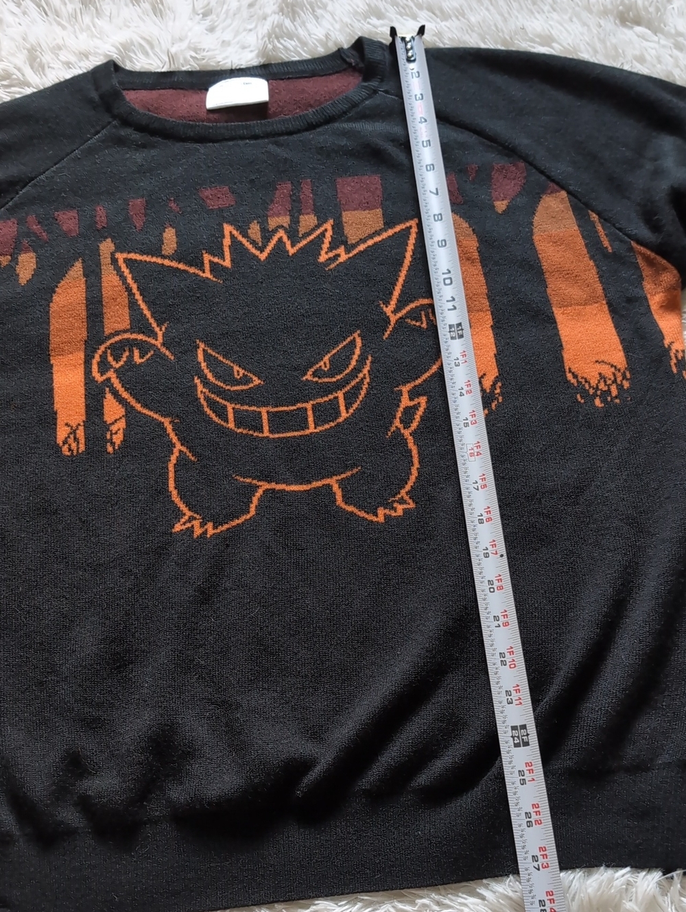 The Pokémon Center Gengar Spooky Forest Sweet Temptations Knit Sweater Large - Picture 11 of 11